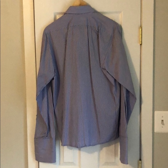 Thomas Pink Stripe Dress Shirt - Picture 4 of 4